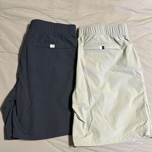 Like new. Rhoback shorts. Size XL Navy blue and Grey